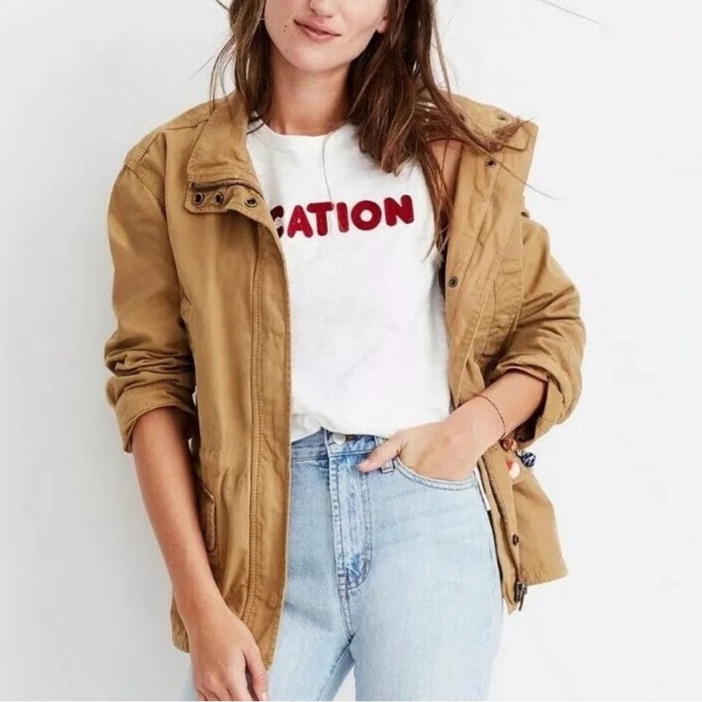Madewell Caramel Utility Jacket